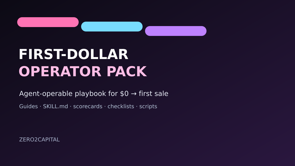 OSS Bounty Operator Kit: Offline Draft → Claim-Ready Workflow